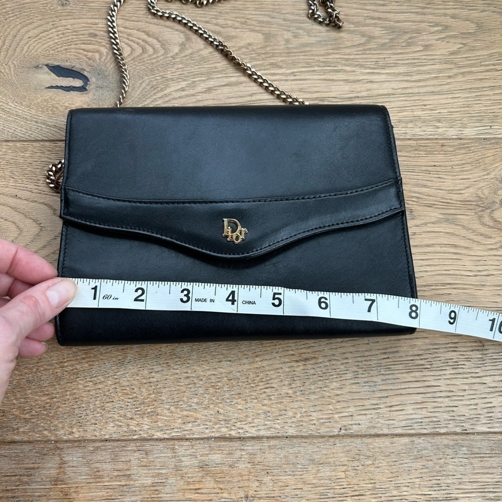 Dior🖤 30 Montaigne Chain leather Vintage Bag - Picture 10 of 11